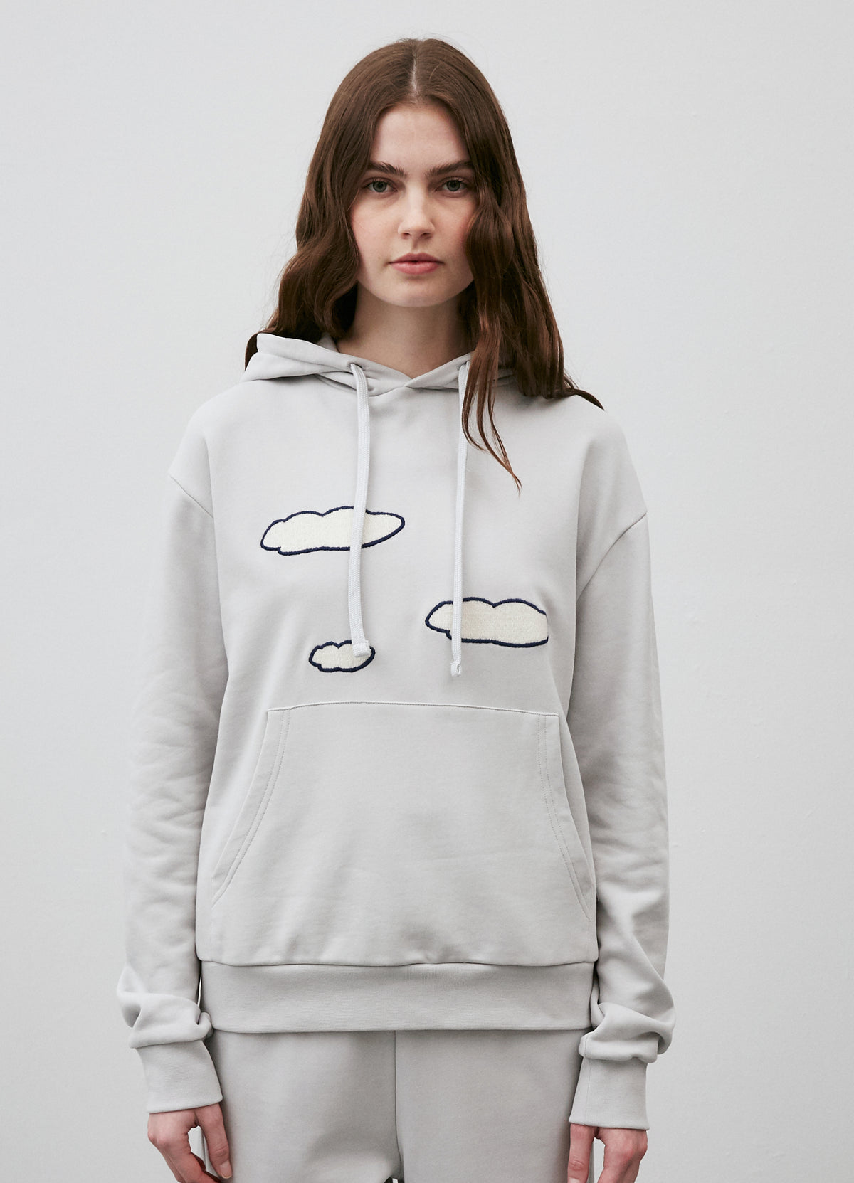 Leah Hoodie Loose Fit Cloud White