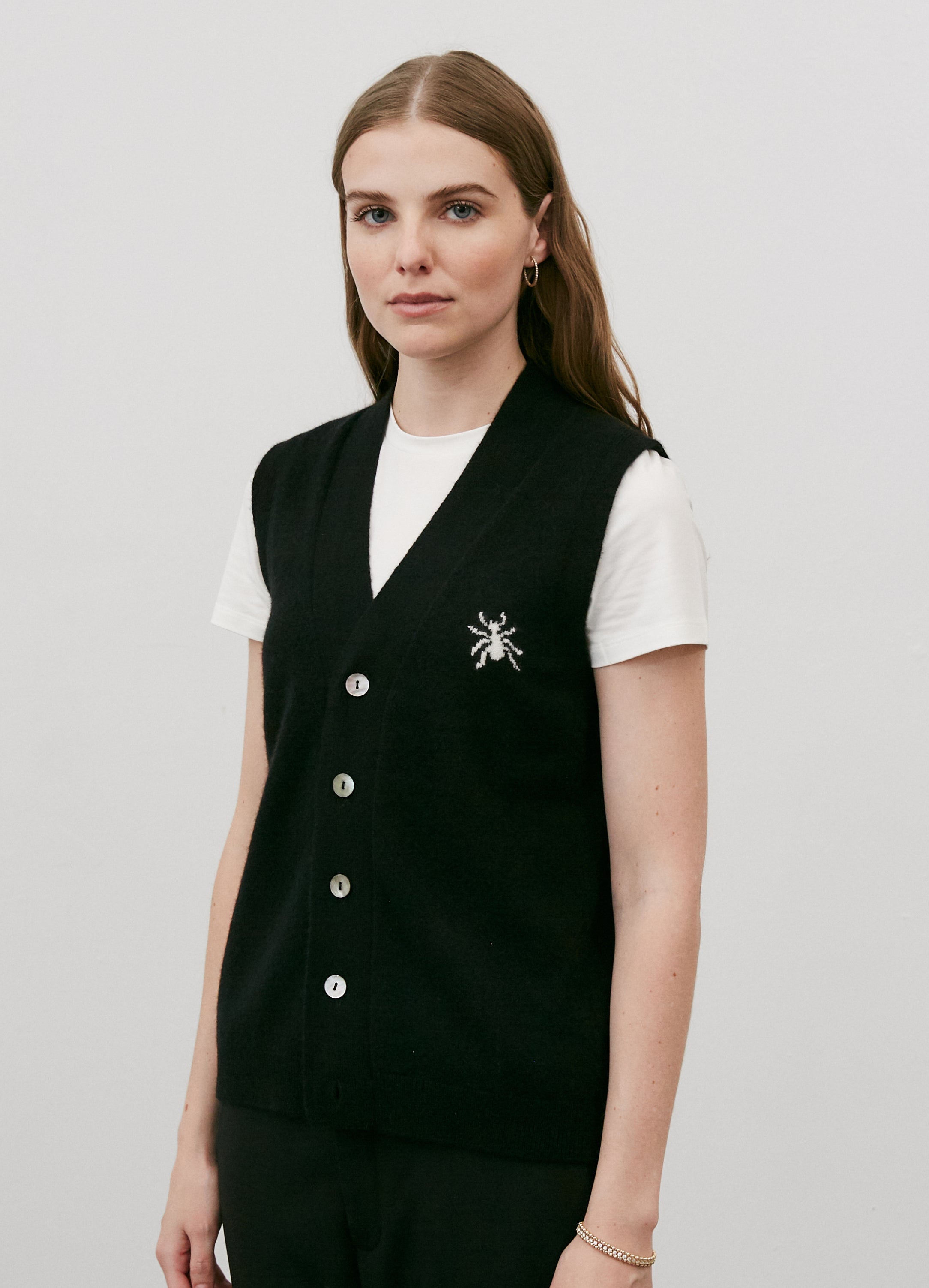 Model’s height 5’ 9”. Model wears a size Extra Extra Small