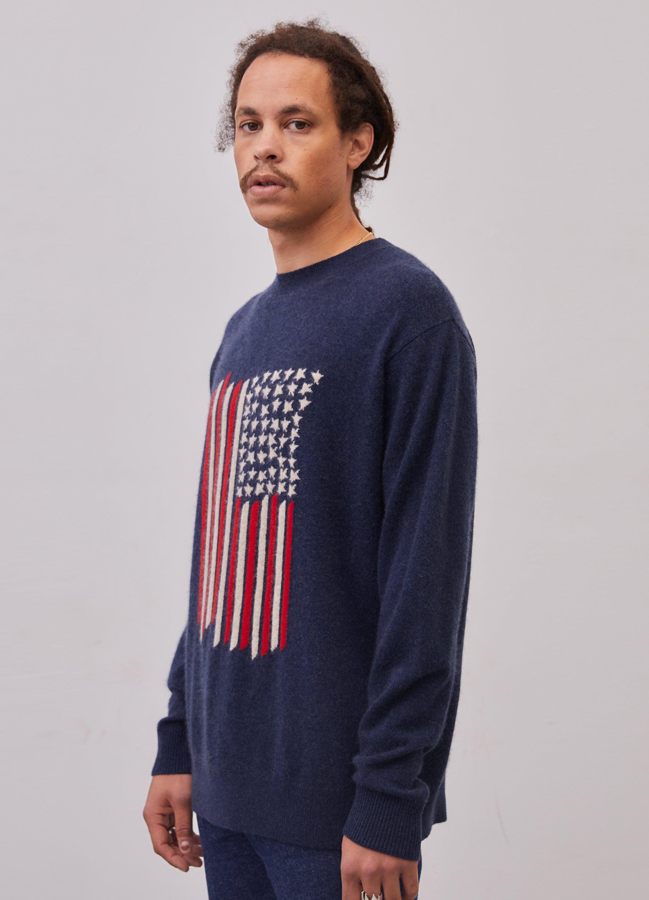 Model’s height 6’ 0". Model wears a size Large.