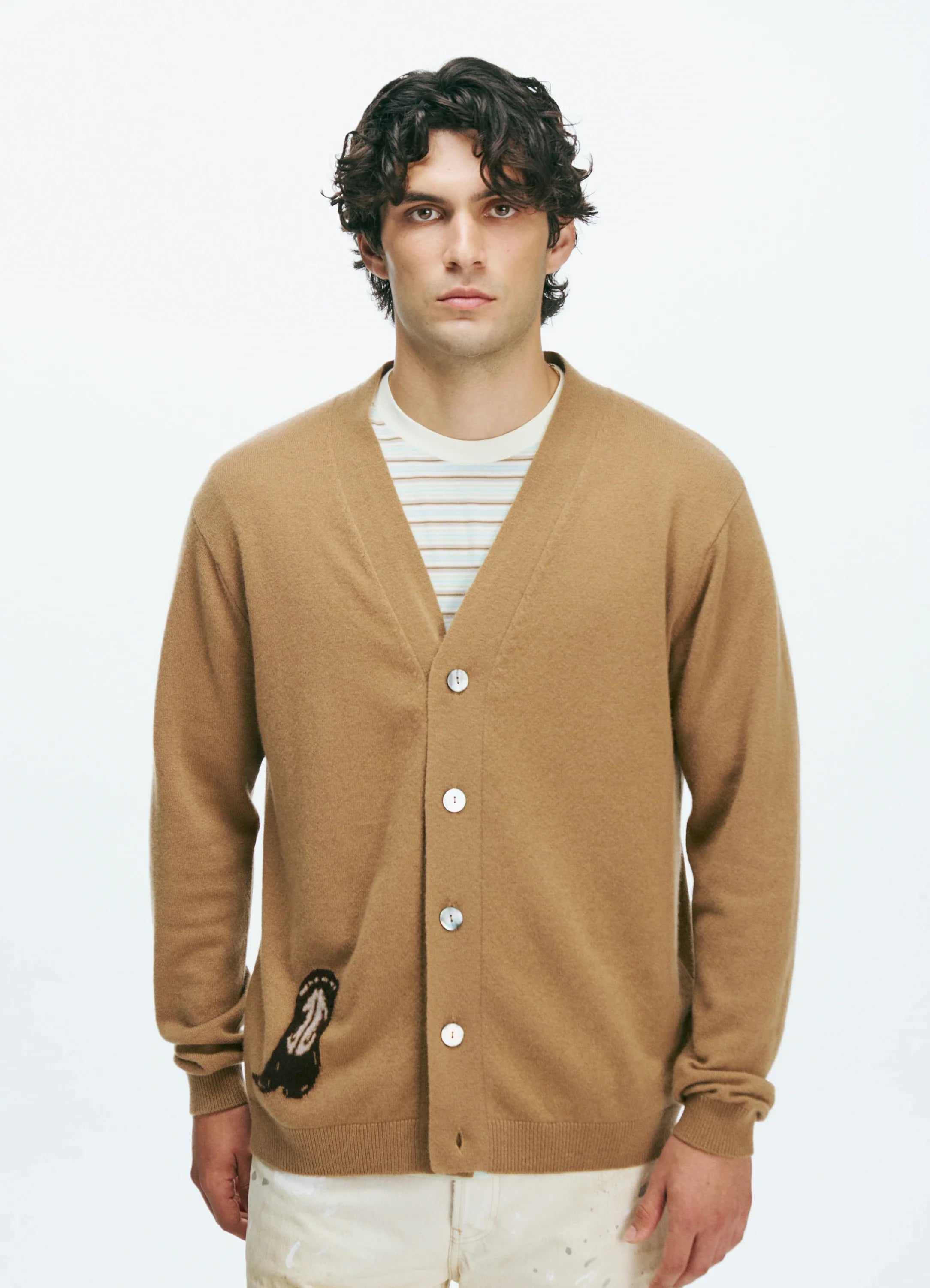 Model's height 6' 2.5". Model wears a size Large.